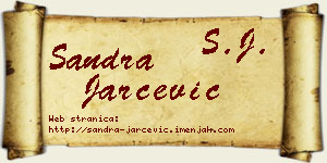 Sandra Jarčević vizit kartica